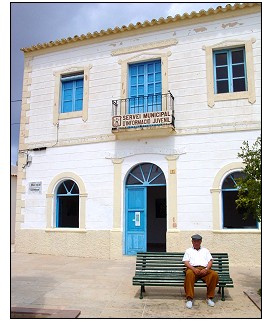 Orson Buch exhibits in the old Town Hall